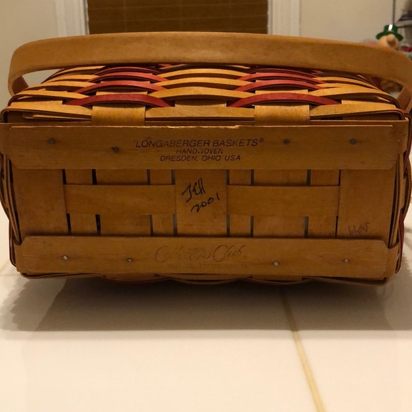 ⭐️LONGABERGER WHISTLE-STOP BASKET⭐️ - Picture 7 of 11